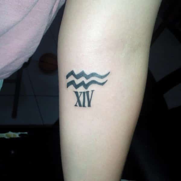 Aquarius tattoos design, idea 29