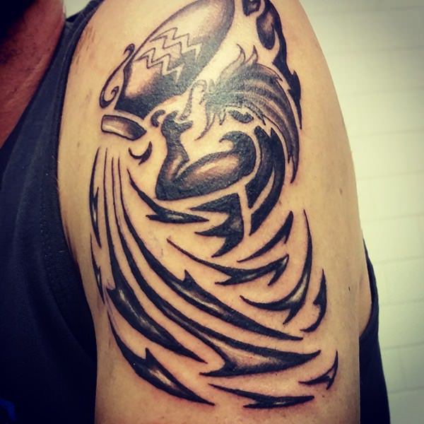 Aquarius tattoos design, idea 37