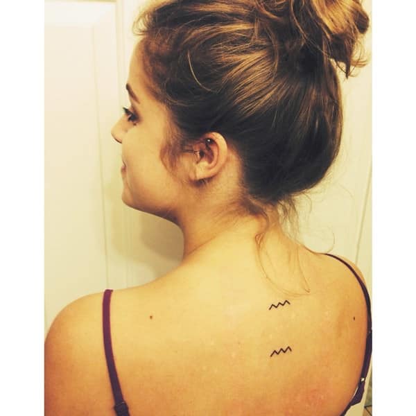 Aquarius tattoos design, idea 11