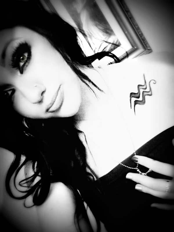 Aquarius tattoos design, idea 12