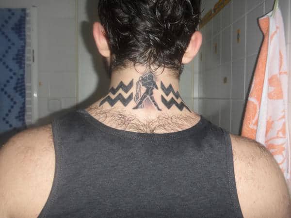 Aquarius tattoos design, idea 13