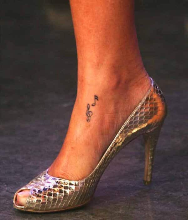 Music tattoo design, idea 26