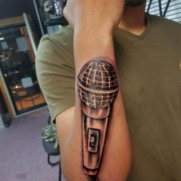 Music tattoo design, idea 32