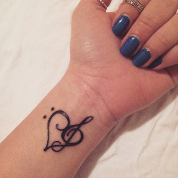 Music tattoo design, idea 11