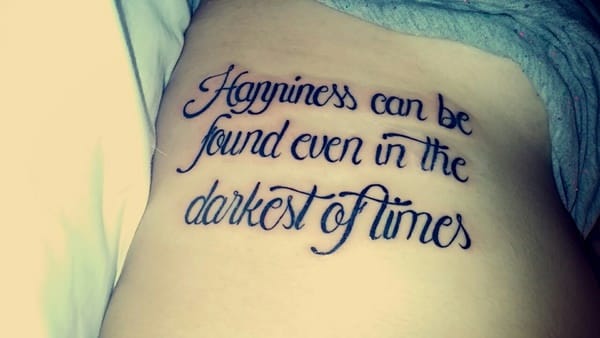 Rib cage tattoo design, idea 17