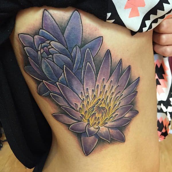 Rib cage tattoo design, idea 20