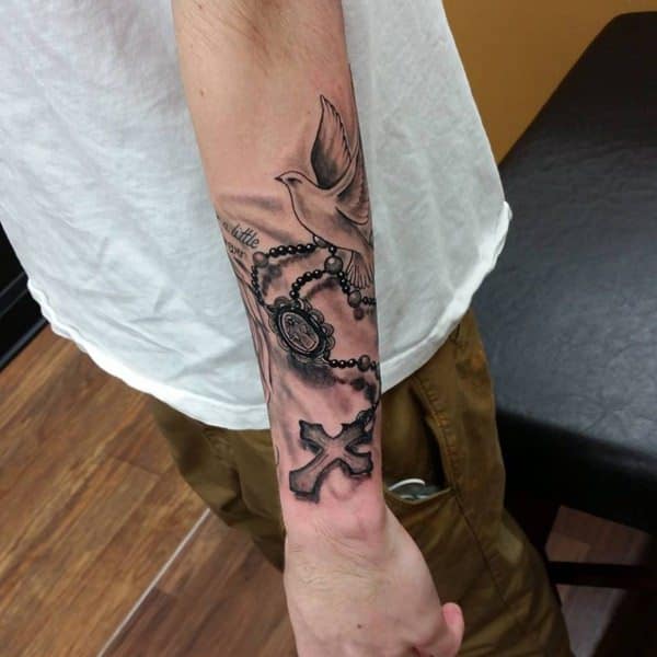Dove tattoo design, idea 57