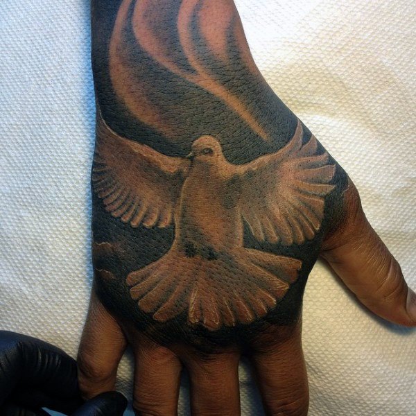 Dove tattoo design, idea 3