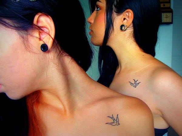 Dove tattoo design, idea 16