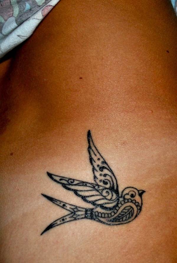 Dove tattoo design, idea 21