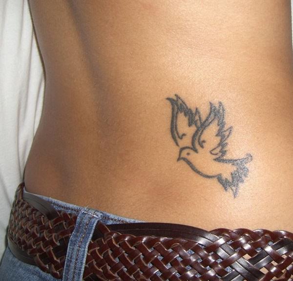 Dove tattoo design, idea 22