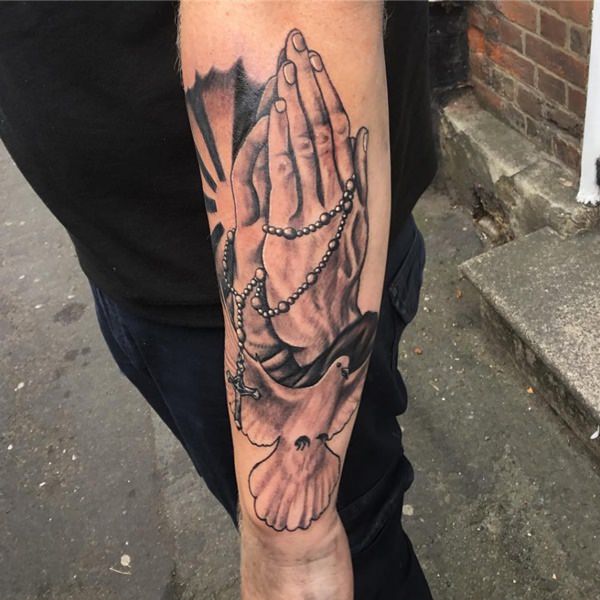 Dove tattoo design, idea 49
