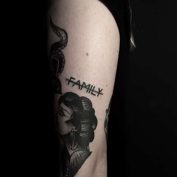Family tattoo design, idea 6