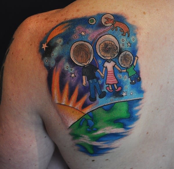 Family tattoo design, idea 12