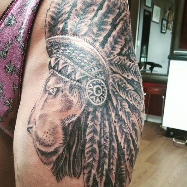 Hip tattoos design, idea 2