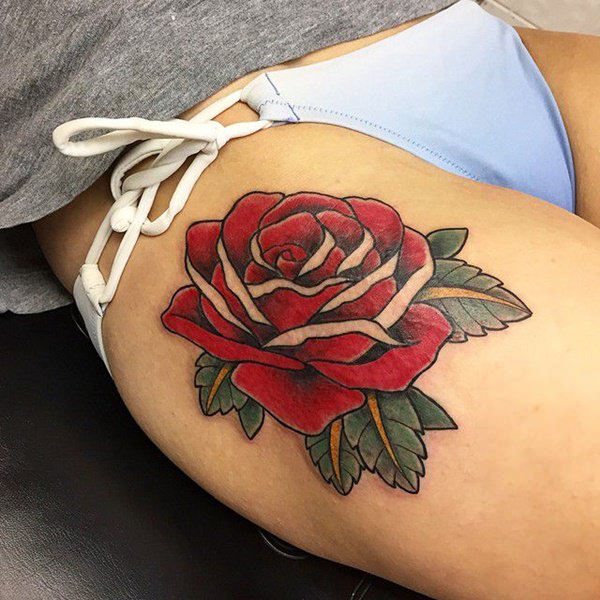 Hip tattoos design, idea 9