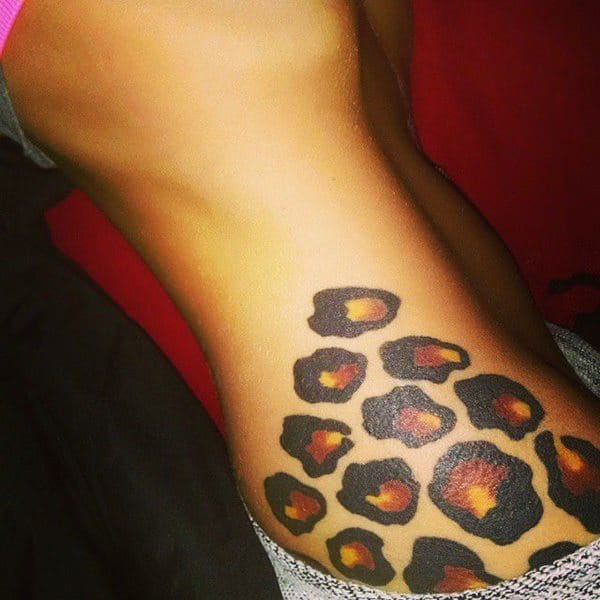 Hip tattoos design, idea 10