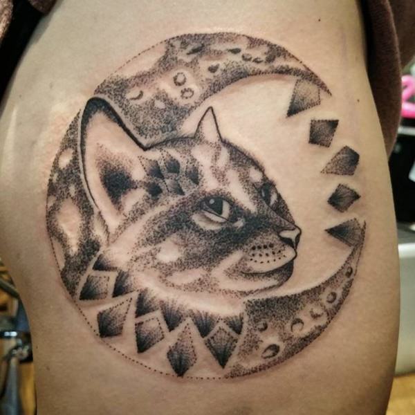 Hip tattoos design, idea 16