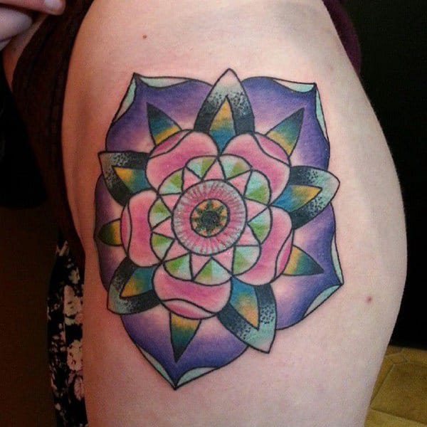 Hip tattoos design, idea 25