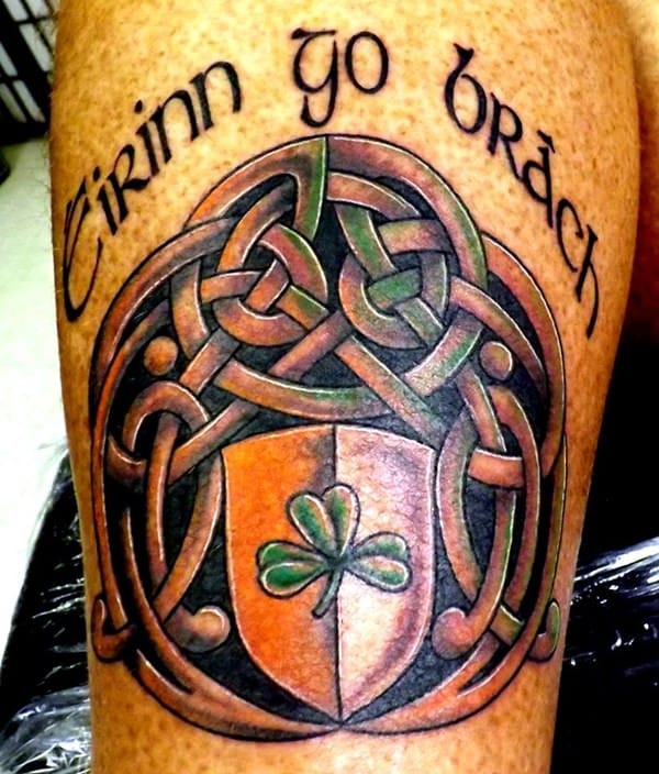 Inspiration irish tattoo design, idea 19