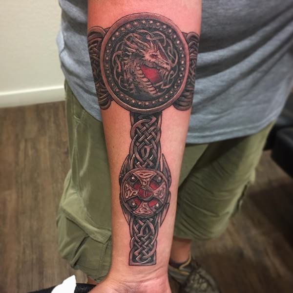 Inspiration irish tattoo design, idea 12