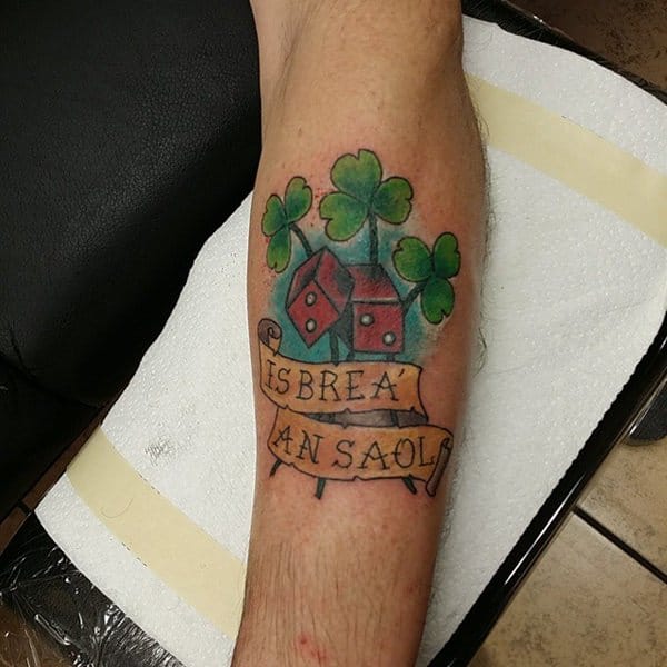 Inspiration irish tattoo design, idea 43