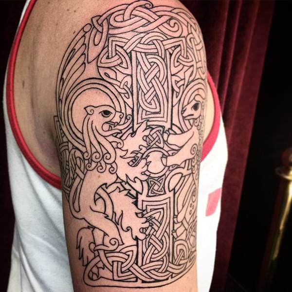 Inspiration irish tattoo design, idea 37