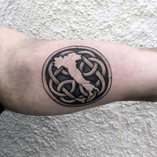 Inspiration irish tattoo design, idea 36