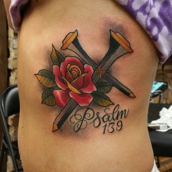 Rib cage tattoo design, idea 51
