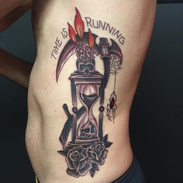 Rib cage tattoo design, idea 58