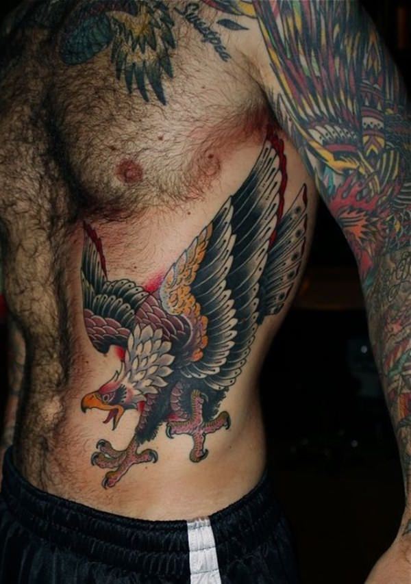 Rib cage tattoo design, idea 68