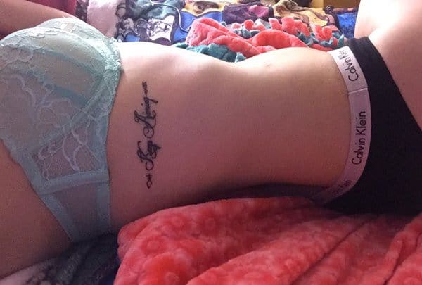 Rib cage tattoo design, idea 69