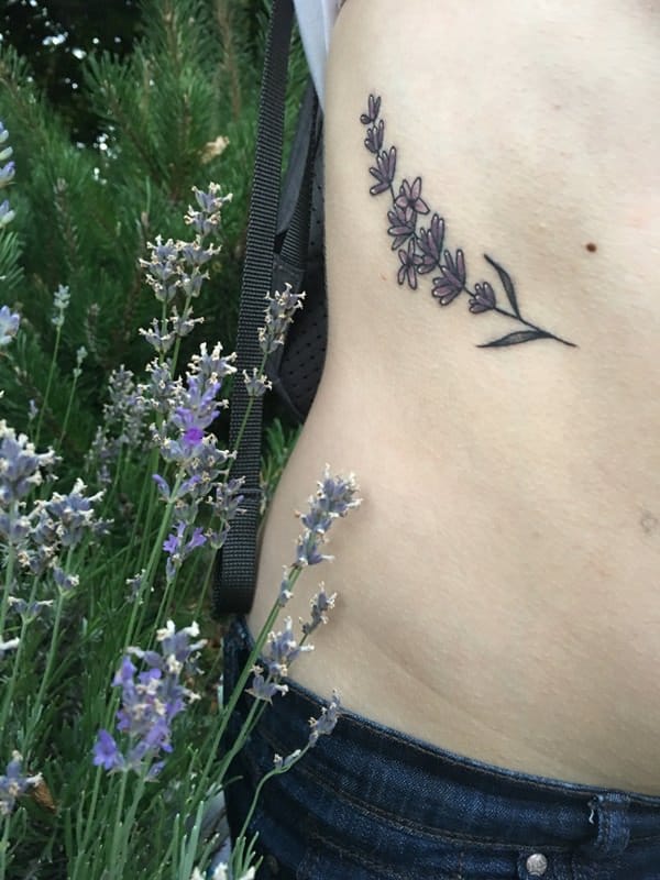 Rib cage tattoo design, idea 81