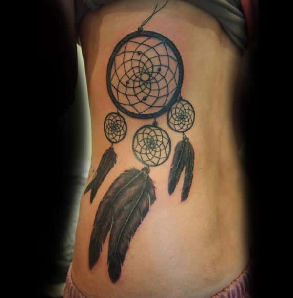 Rib cage tattoo design, idea 23