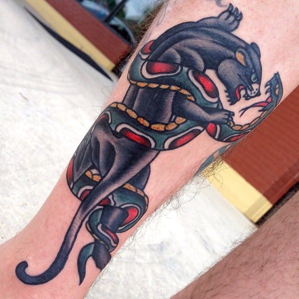Panther tattoos design, idea 60