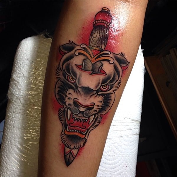 Panther tattoos design, idea 61