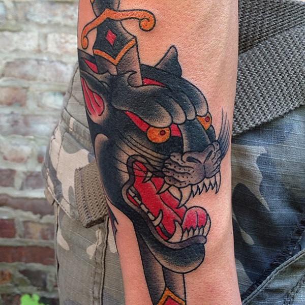 Panther tattoos design, idea 63