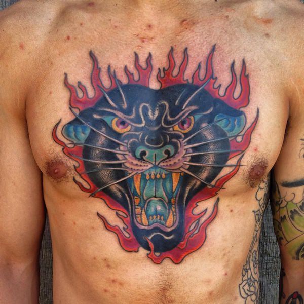Panther tattoos design, idea 67