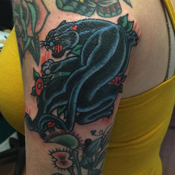 Panther tattoos design, idea 69