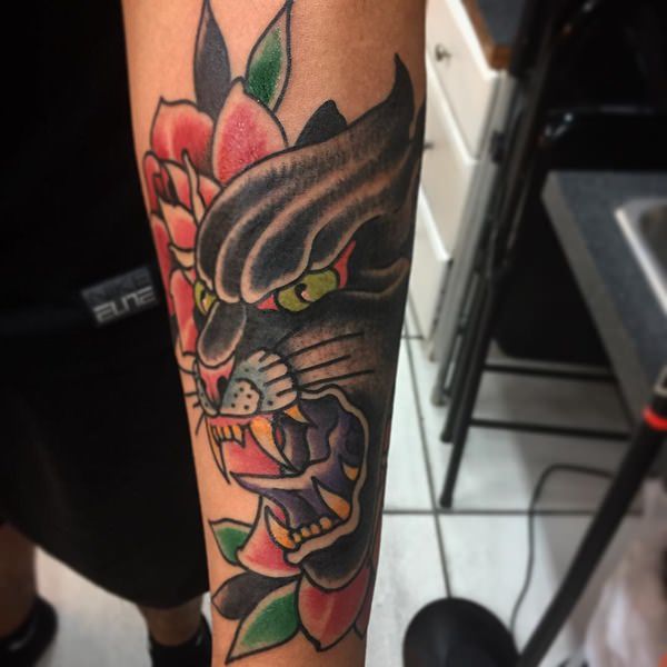 Panther tattoos design, idea 70