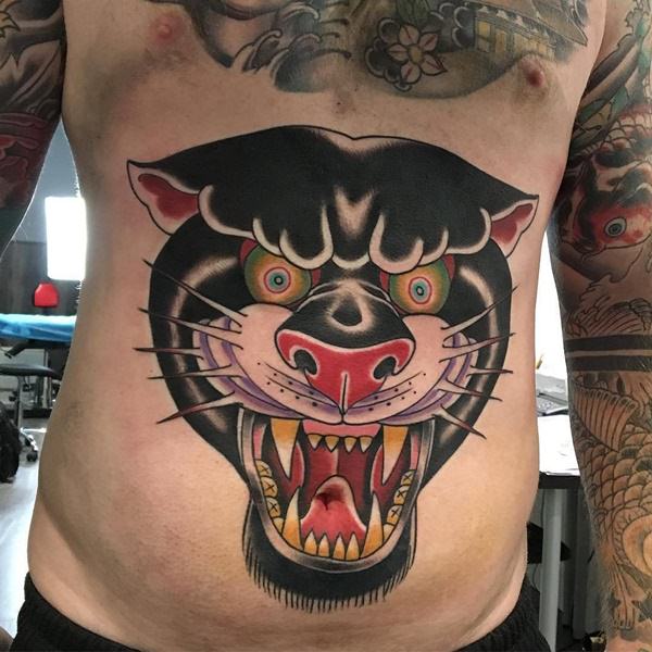 Panther tattoos design, idea 71