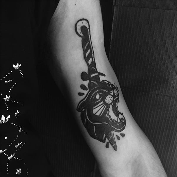 Panther tattoos design, idea 73
