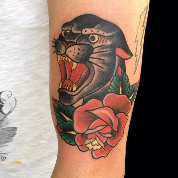 Panther tattoos design, idea 49