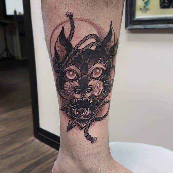 Panther tattoos design, idea 2