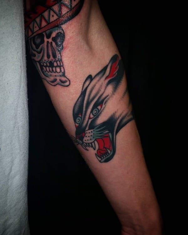 Panther tattoos design, idea 4