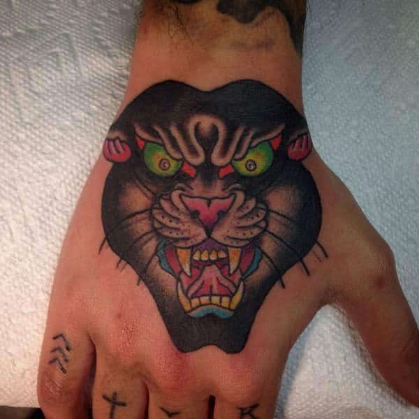 Panther tattoos design, idea 6