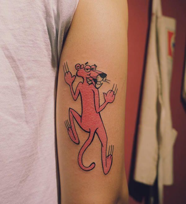 Panther tattoos design, idea 7