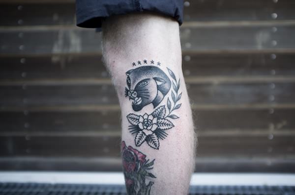 Panther tattoos design, idea 10