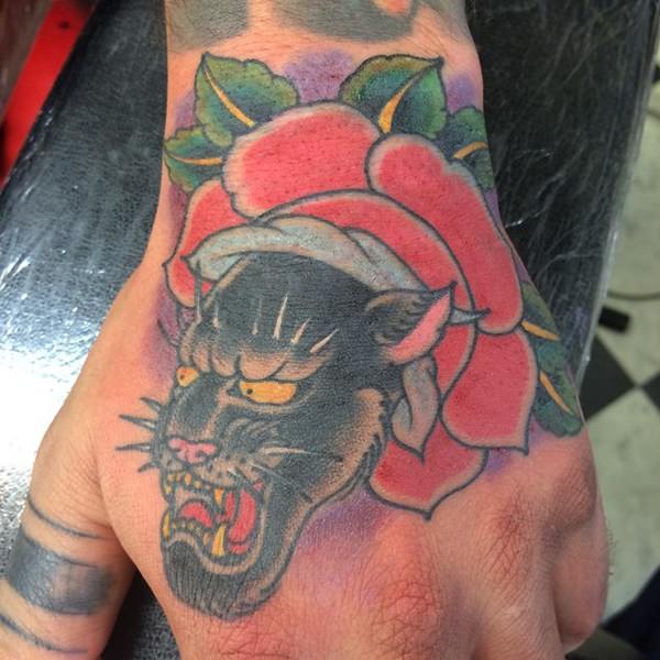 Panther tattoos design, idea 18