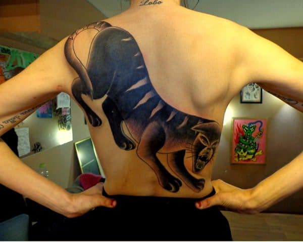 Panther tattoos design, idea 19